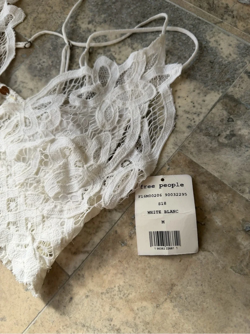 Free People delicate white